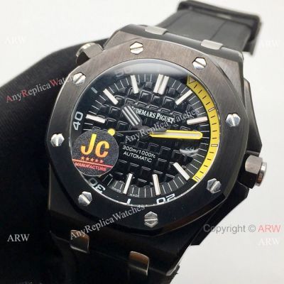 Fake Audemars Piguet Royal Oak Offshore Diver Men Watches All Black 42mm